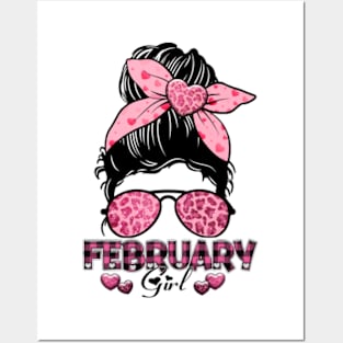 February girl Posters and Art